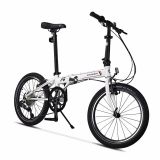 意昂5P8折叠自行车20英寸8速成人男女休闲单车经典款KBC083