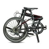 意昂5SP18折叠自行车20英寸18速 D18远行公路折叠车KAC083 