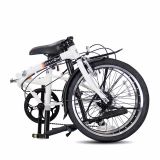 意昂5折叠自行车20英寸6速通勤成人男女休闲单车HAT060