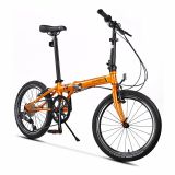 意昂5P8折叠自行车20英寸8速成人男女休闲单车经典款KBC083
