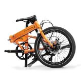 意昂5折叠自行车D8碟刹款P8 20寸8速铝合金单车KBA083