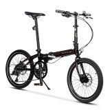 意昂5折叠自行车D8碟刹款P8 20寸8速铝合金单车KBA083