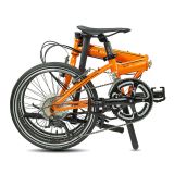 意昂5SP18折叠自行车20英寸18速 D18远行公路折叠车KAC083 