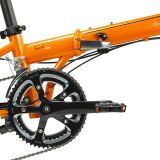 意昂5SP18折叠自行车20英寸18速 D18远行公路折叠车KAC083 