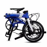 意昂516英寸9速折叠自行车 铝合金运动单车PAA693 