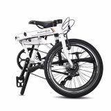 意昂5P8折叠自行车20英寸8速成人男女休闲单车经典款KBC083